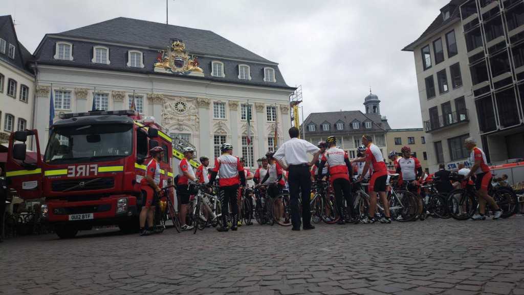 Oxford fire service visits Bonn